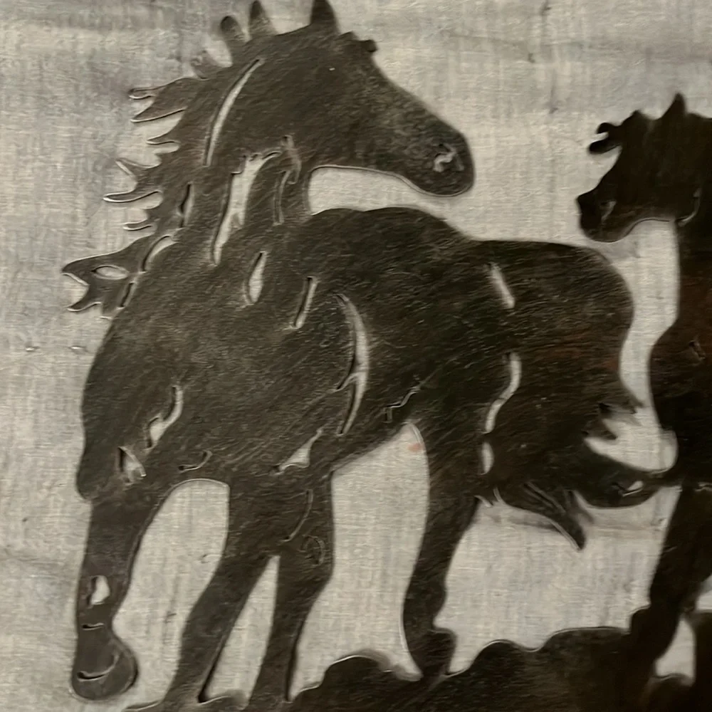 Metal Cut-out Horses - Picture 2 of 10